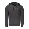SWEAT-SHIRT NOIR À FERMETURE ÉCLAIR POUR HOMME US GRAND - U.S. GRAND