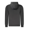 SWEAT-SHIRT NOIR À FERMETURE ÉCLAIR POUR HOMME US GRAND - U.S. GRAND