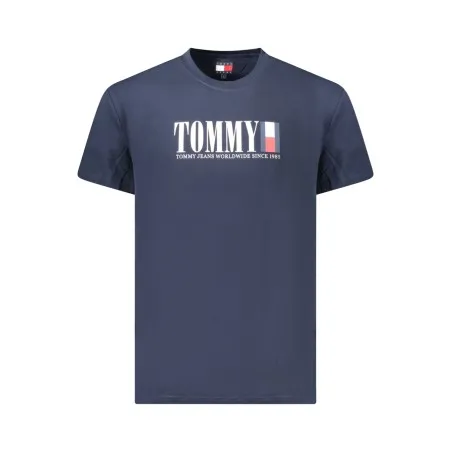 T-SHIRT À MANCHES COURTES TOMMY HILFIGER POUR HOMME BLEU - TOMMY HILFIGER
