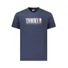 T-SHIRT À MANCHES COURTES TOMMY HILFIGER POUR HOMME BLEU - TOMMY HILFIGER