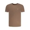 T-shirt marron pour homme AERONAUTICA MILITARE - AERONAUTICA MILITARE