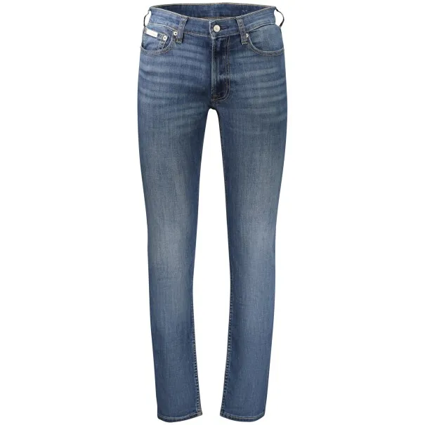 JEANS EN DENIM CALVIN KLEIN POUR HOMME, BLEU - CALVIN KLEIN