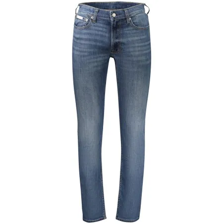JEANS EN DENIM CALVIN KLEIN POUR HOMME, BLEU - CALVIN KLEIN