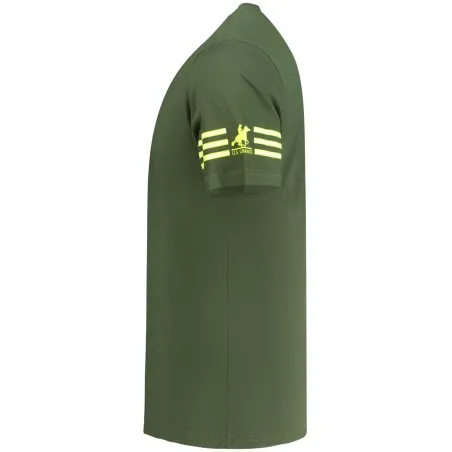 T-shirt vert à manches courtes pour homme US GRAND - U.S. GRAND