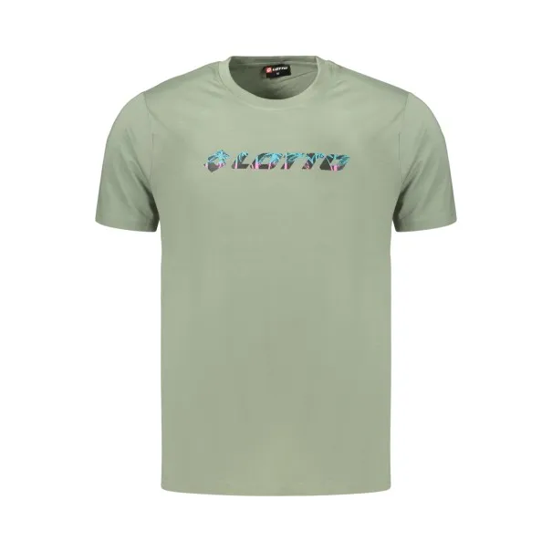 T-shirt vert à manches courtes pour homme LOTTO - Lotto