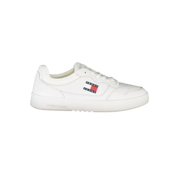 CHAUSSURES DE SPORT POUR HOMMES TOMMY HILFIGER BLANCHES - TOMMY HILFIGER