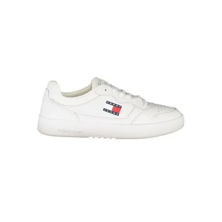 CHAUSSURES DE SPORT POUR HOMMES TOMMY HILFIGER BLANCHES - TOMMY HILFIGER