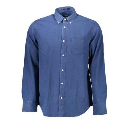 CHEMISE À MANCHES LONGUES GANT HOMME BLEU - GANT
