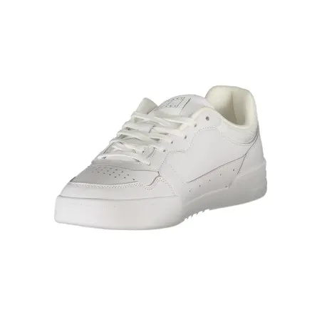 CHAUSSURES DE SPORT POUR HOMMES TOMMY HILFIGER BLANCHES - TOMMY HILFIGER