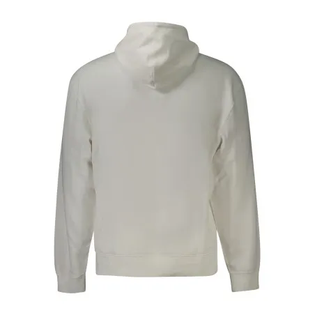 Sweat-shirt zippé homme Calvin Klein blanc - CALVIN KLEIN