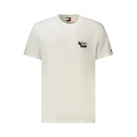 T-SHIRT À MANCHES COURTES TOMMY HILFIGER POUR HOMME BLANC - TOMMY HILFIGER