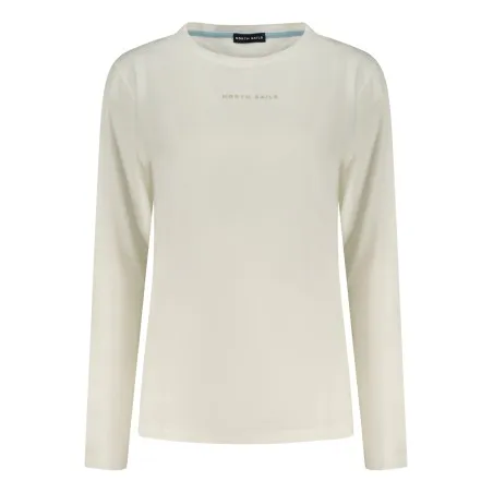 T-shirt blanc à manches longues pour femme North Sails - NORTH SAILS