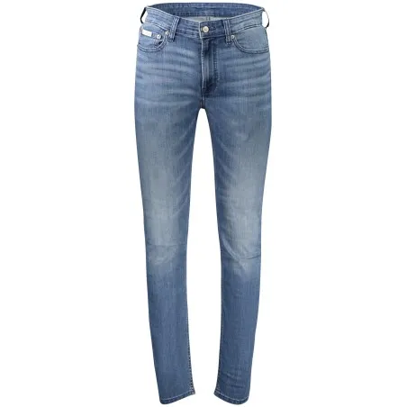 JEANS EN DENIM CALVIN KLEIN POUR HOMME, BLEU - CALVIN KLEIN
