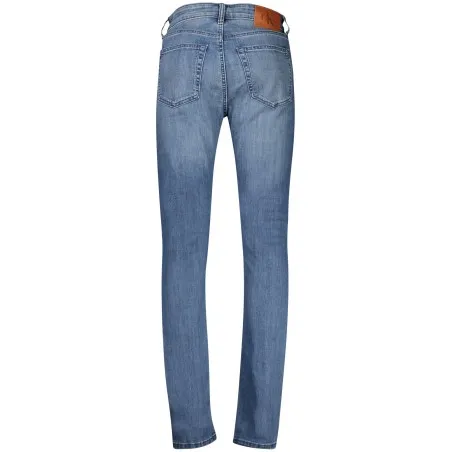 JEANS EN DENIM CALVIN KLEIN POUR HOMME, BLEU - CALVIN KLEIN