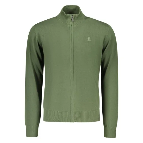 Grand cardigan vert pour homme - U.S. GRAND