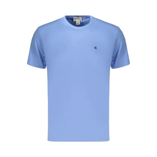 T-shirt à manches courtes pour homme Calvin Klein, bleu - CALVIN KLEIN