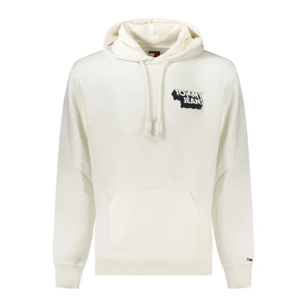Sweat zippé Tommy Hilfiger pour homme, blanc - TOMMY HILFIGER