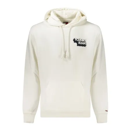 Sweat zippé Tommy Hilfiger pour homme, blanc - TOMMY HILFIGER