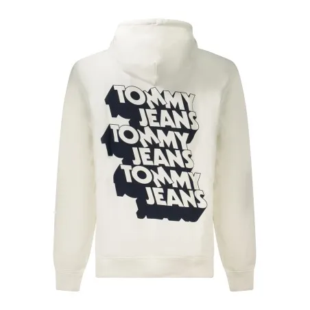 Sweat zippé Tommy Hilfiger pour homme, blanc - TOMMY HILFIGER