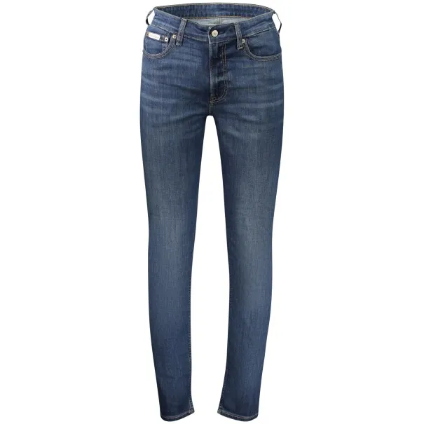 JEANS EN DENIM CALVIN KLEIN POUR HOMME, BLEU - CALVIN KLEIN