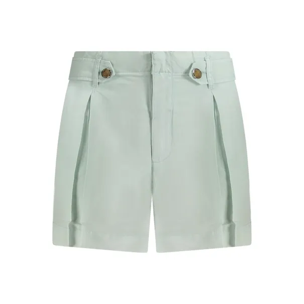 PANTALON COURT GUESS JEANS FEMME VERT - GUESS JEANS