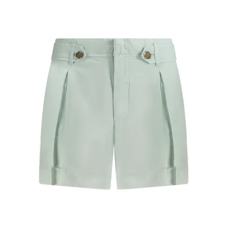 PANTALON COURT GUESS JEANS FEMME VERT - GUESS JEANS
