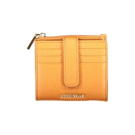 PORTEFEUILLE ORANGE POUR FEMME COCCINELLE - COCCINELLE