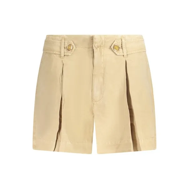 PANTALON COURT GUESS JEANS FEMME BEIGE - GUESS JEANS