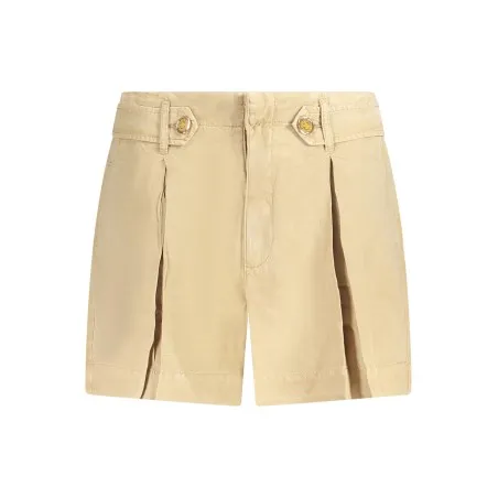 PANTALON COURT GUESS JEANS FEMME BEIGE - GUESS JEANS