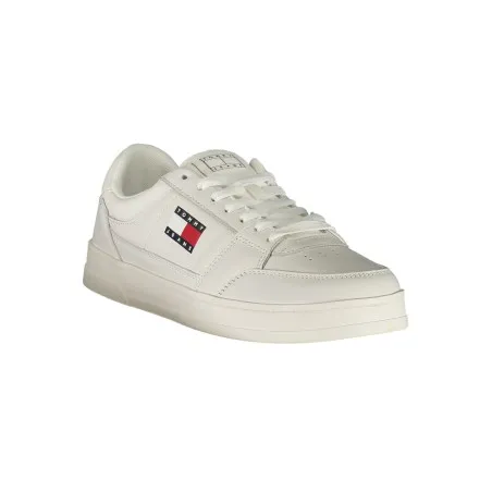 CHAUSSURES DE SPORT POUR HOMMES TOMMY HILFIGER BLANCHES - TOMMY HILFIGER
