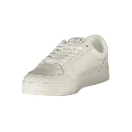 CHAUSSURES DE SPORT POUR HOMMES TOMMY HILFIGER BLANCHES - TOMMY HILFIGER