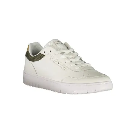 CHAUSSURES DE SPORT POUR HOMMES TOMMY HILFIGER BLANCHES - TOMMY HILFIGER
