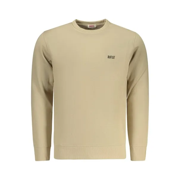 SWEAT-SHIRT ZIPPÉ HOMME BEIGE - RIFLE