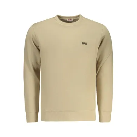 SWEAT-SHIRT ZIPPÉ HOMME BEIGE - RIFLE