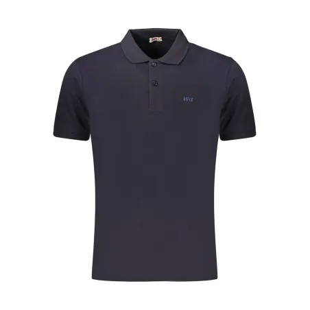 Polo à manches courtes homme bleu à motif fusil - RIFLE