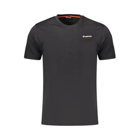T-shirt noir à manches courtes pour homme LOTTO - Lotto