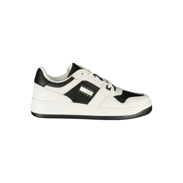 CHAUSSURES DE SPORT POUR HOMMES TOMMY HILFIGER BLANCHES - TOMMY HILFIGER
