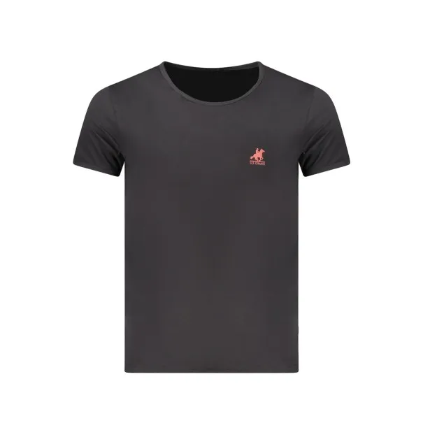T-shirt noir à manches courtes pour homme US GRAND - U.S. GRAND