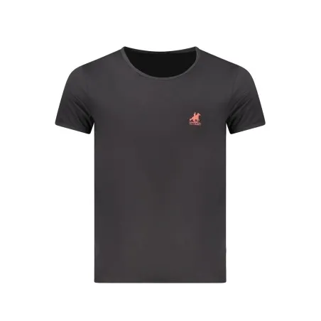 T-shirt noir à manches courtes pour homme US GRAND - U.S. GRAND
