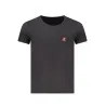 T-shirt noir à manches courtes pour homme US GRAND - U.S. GRAND
