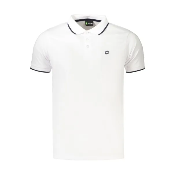 Polo blanc à manches courtes pour homme LOTTO - Lotto