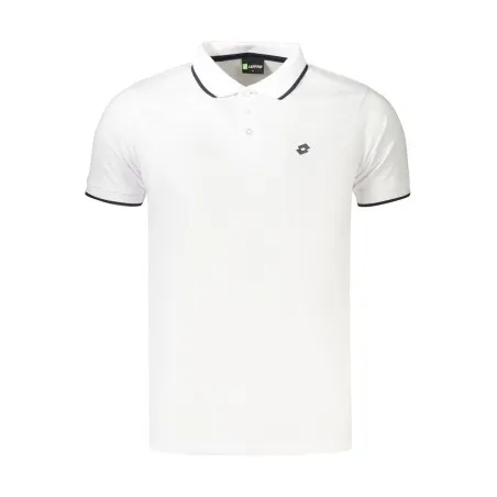 Polo blanc à manches courtes pour homme LOTTO - Lotto
