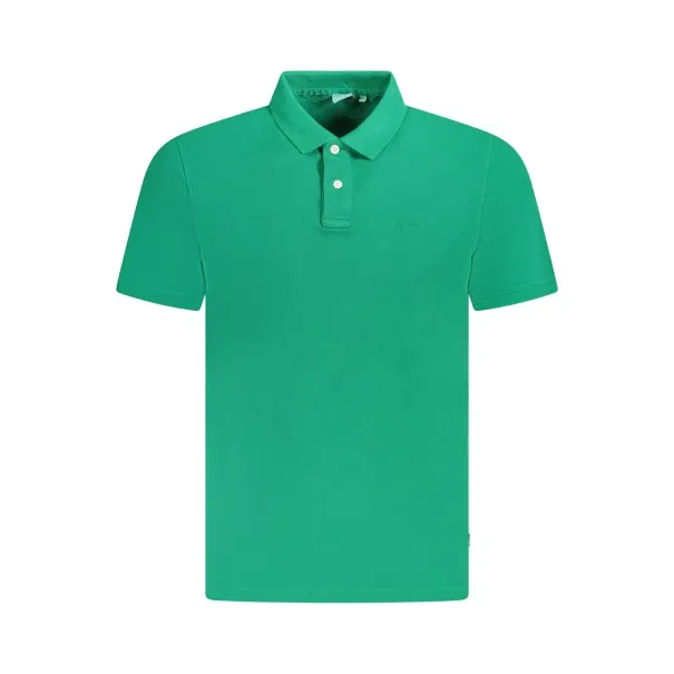 POLO À MANCHES COURTES POUR HOMME PEPE JEANS VERT - PEPE JEANS