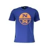 T-SHIRT MANCHES COURTES NORTH SAILS HOMME BLEU - NORTH SAILS