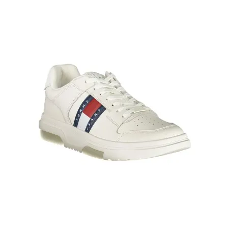 CHAUSSURES DE SPORT POUR HOMMES TOMMY HILFIGER BLANCHES - TOMMY HILFIGER