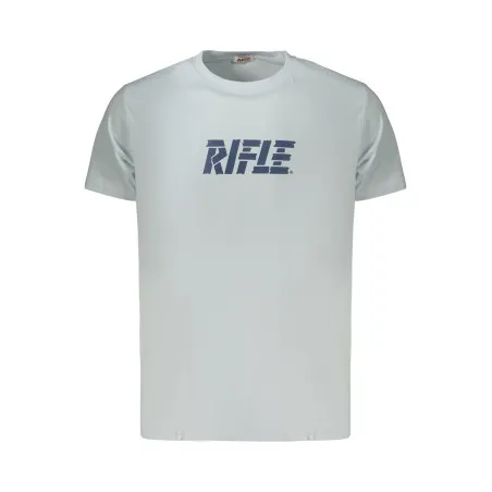T-shirt à manches courtes pour homme, motif fusil, bleu - RIFLE