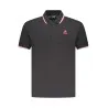 Chemise polo US Grand Polo à manches courtes pour homme, noire - U.S. GRAND