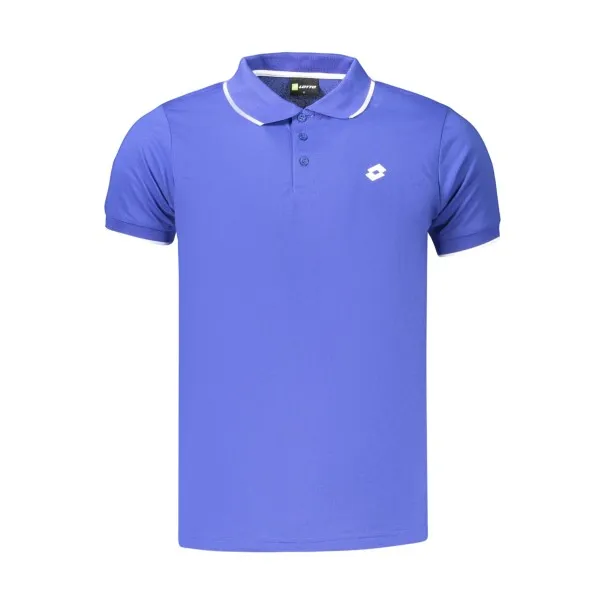 Polo à manches courtes pour homme LOTTO, bleu - Lotto