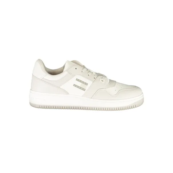 CHAUSSURES DE SPORT POUR HOMMES TOMMY HILFIGER BLANCHES - TOMMY HILFIGER