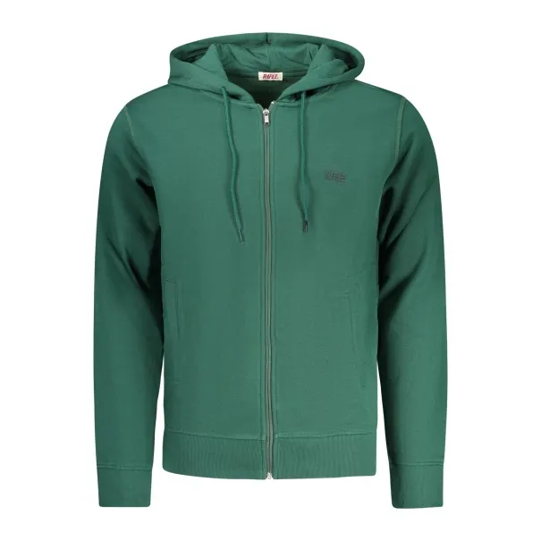 SWEAT-SHIRT FERMETURE ÉCLAIR VERT POUR HOMME RIFLE - RIFLE